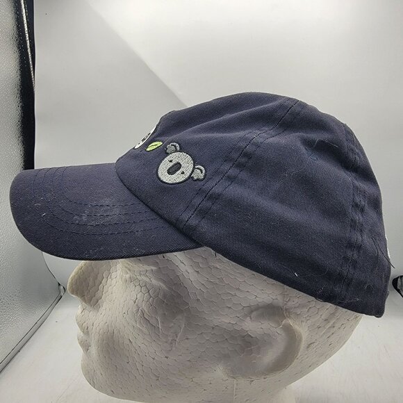 San Diego Zoo Safari Park Dark Blue Animal Hat Cap Casual Comfort Adjustable - Picture 2 of 9